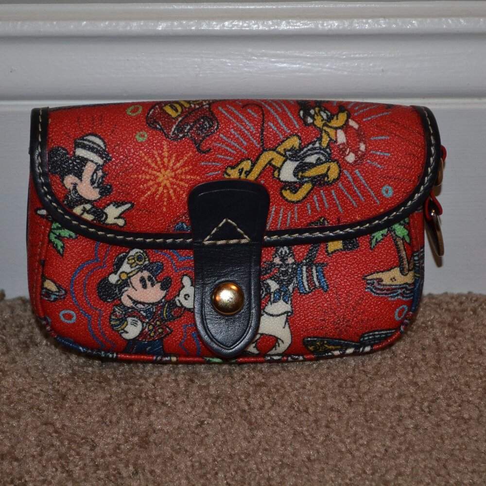 Disney Dooney and Bourke Cruise Sketch Wristlet